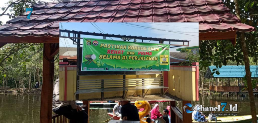 Polres Muara Enim Pasang Spanduk Sosialisasi Operasi Ketupat Musi 5 20230424 185752 0000