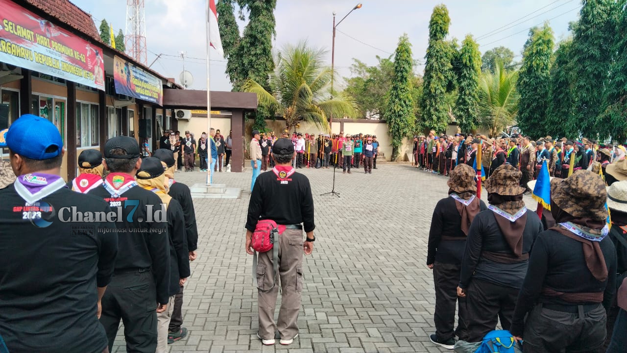 Bupati Herdiat, Lepas Peserta GNP LK 2023 Di Sekretariat Pramuka 6 COLLAGE 20230826 180142