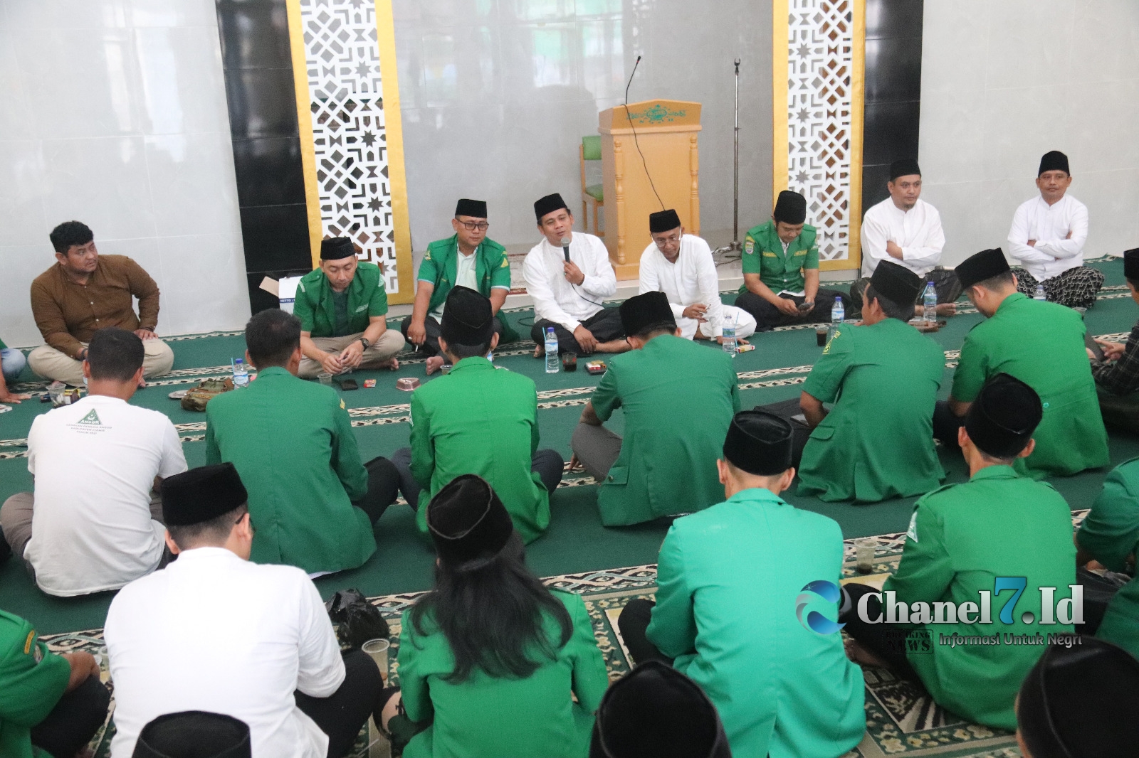 Hadiri Peringatan Maulid Nabi Muhammad SAW, Wabup Apresiasi Program PC GP Ansor Ciamis 6 COLLAGE 20231013 220600