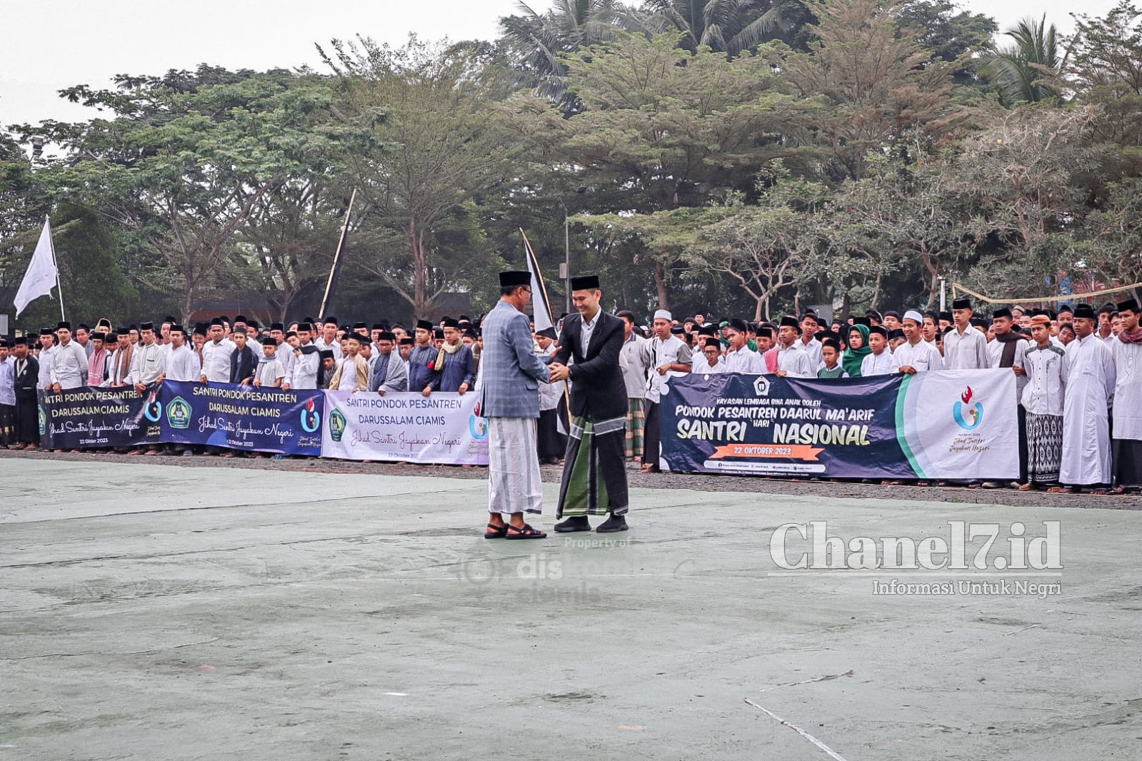 Perjuangan dan Pengorbanan Para Santri Berhasil Mengobarkan Kembali Semangat Para Pejuang Di Daerah 6 COLLAGE 20231022 165445