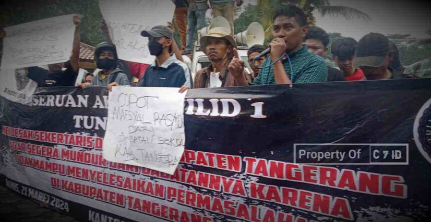 Di Anggap Tidak Netralitas, Sekda Kabupaten Tangerang Di Tuntut Mundur Oleh Kesatria Muda Merah Putih 5 Compress 20240402 191818 8262