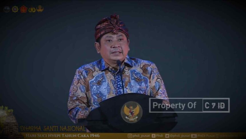 Beri Sambutan Dharma Santhi Nasional, Sekjen Kemenag : Tema Kegiatannya Sangat Menginspirasi 5 Compress 20240425 191656 6232