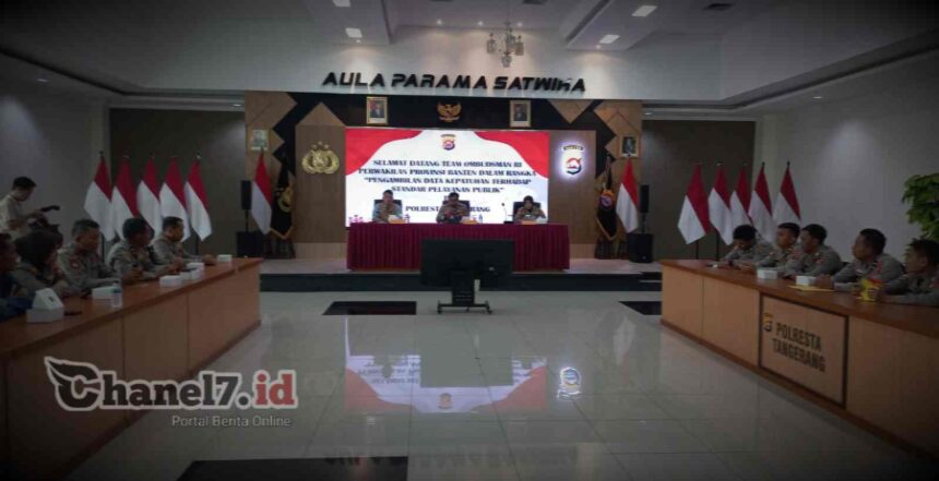 Wakapolresta Tangerang Sambut Tim Ombudsman RI Pastikan Kepatuhan Pelayanan Publik Di Polresta Tangerang 5 Compress 20240802 140230 0777