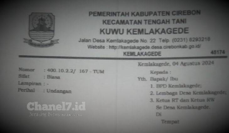 Patut Diduga Terindikasi Penyalahgunaan yang Berpotensi Merugikan, Pemerintah Desa Kemlaka Gede Semakin Keliru Mengelola Jalannya Pemerintahan Desa 5 Compress 20240805 203324 4927