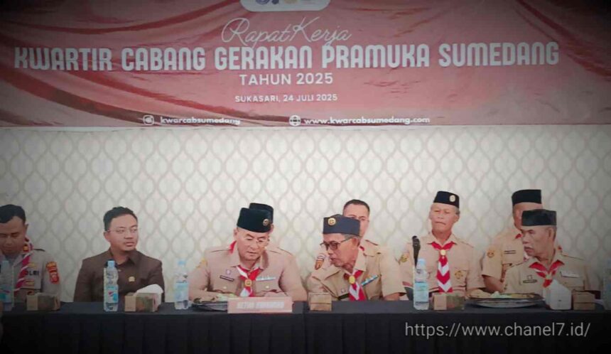Gerakan Pramuka Sumedang Gelar Rakercab, Dorong Pembentukan Karakter Generasi Muda Berkualitas 5 Compress 20250724 190731 1244
