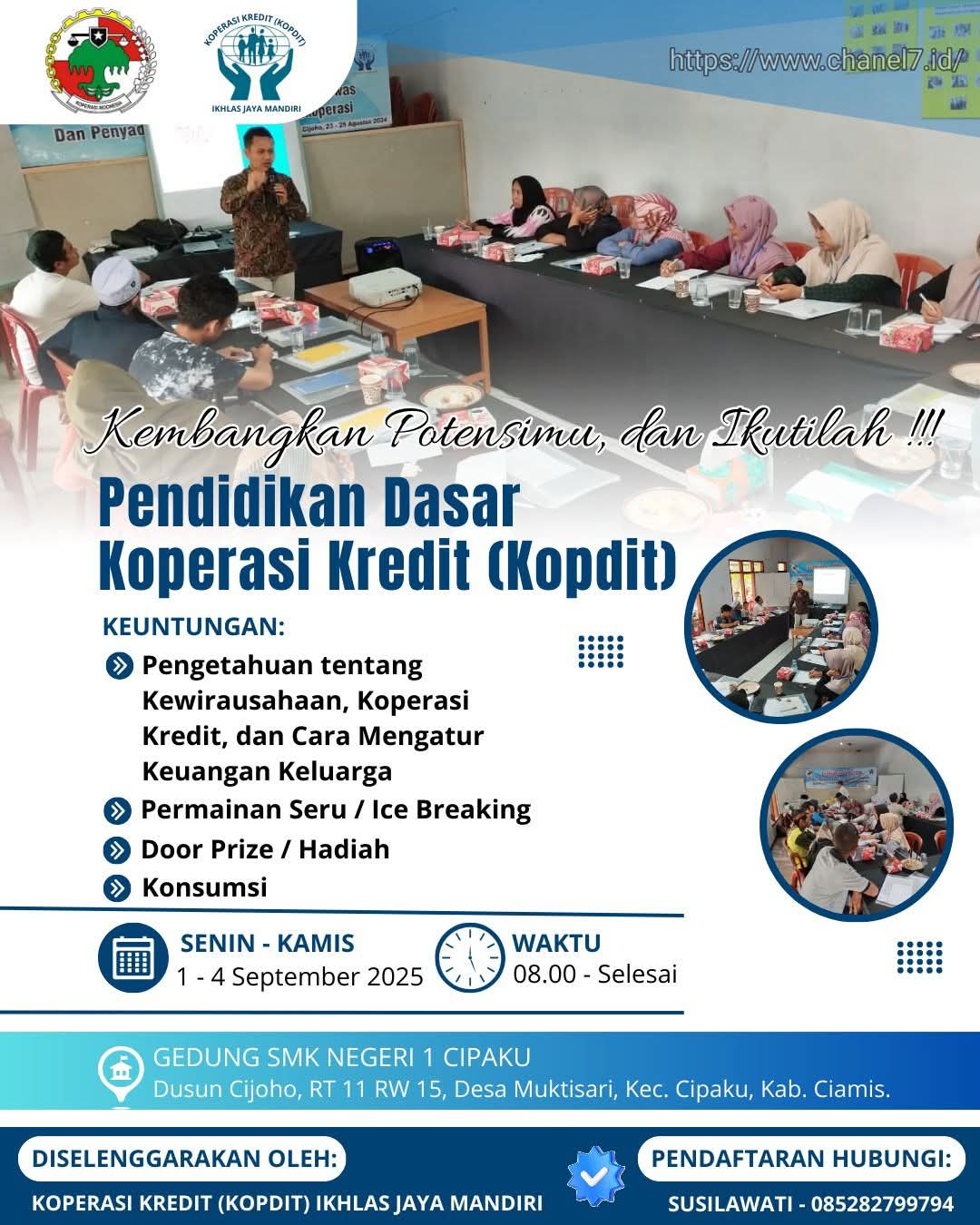 Koperasi Ikhlas Jaya Mandiri: Gelar Pendidikan Dasar Koperasi Kredit (Kopdit) 7 FB IMG 1756990002341